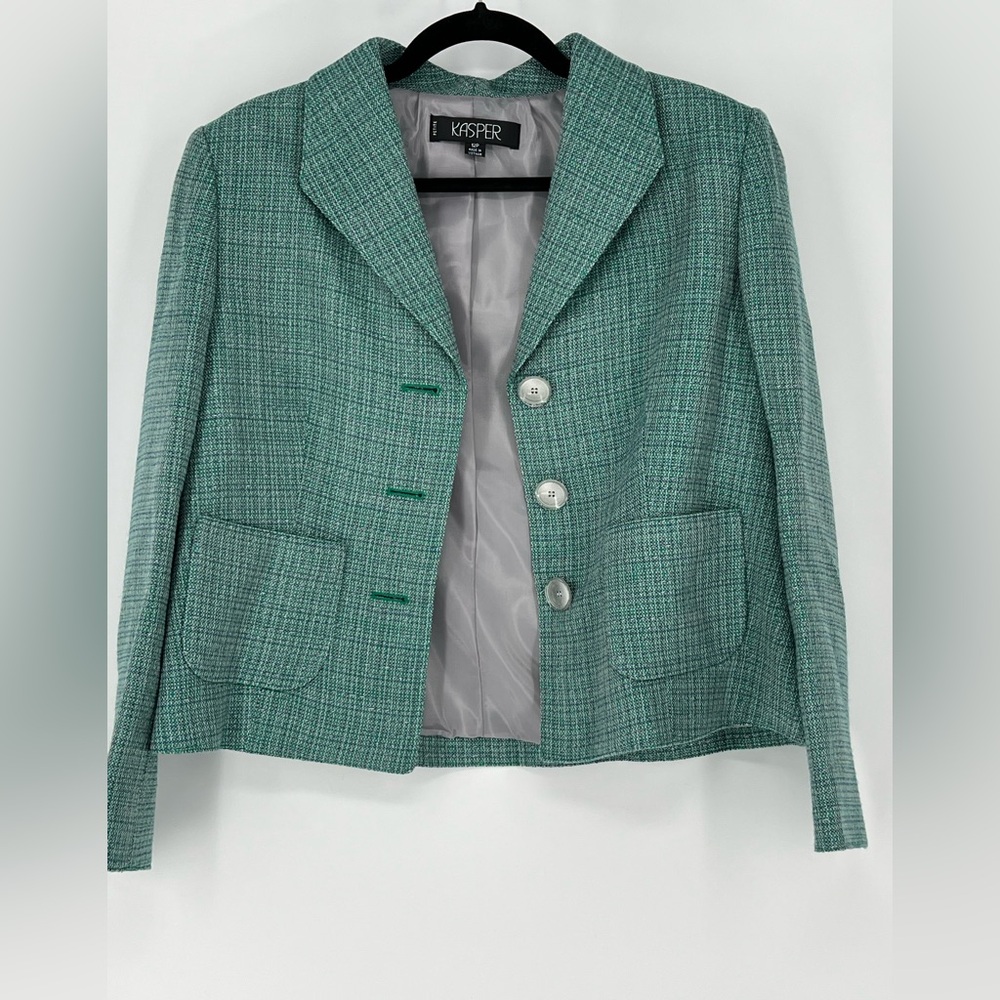 Kasper tweed blazer - Picture 6 of 7